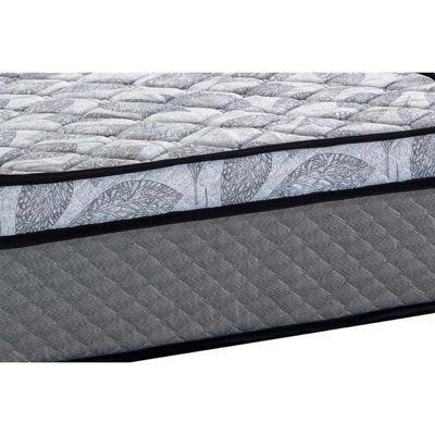 Conjunto Box King: Colchão Espuma Herval D60 / AG65 Perpetual + Base CRC Suede Gray (193x203)