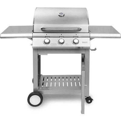 Churrasqueira Com Carrinho Inox À Gás Suggar CH5001IX Bivolt