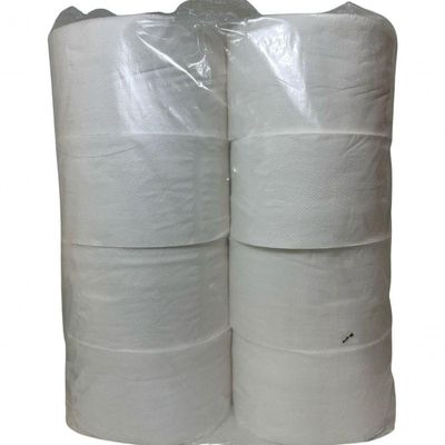 Papel Higiênico Rolão Branco 300 M 8 Rolos Celulose Requinte