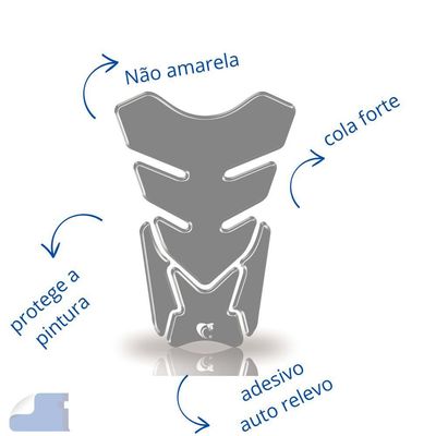 Protetor De Tanque Adesivo Moto Honda Vermelho