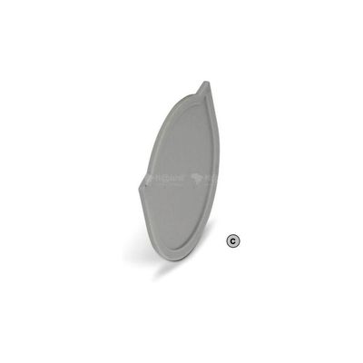 Grelha Coletora Agua Pluvial Calha Cinza Para Piso - Roma
