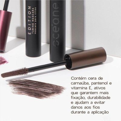 Oceane Máscara De Cílios Tubing Brown Marrom 6g