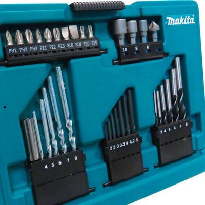 Kit De Brocas E Bits - Maleta 33 Peças Makita