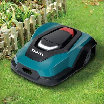 Robô Cortador De Grama A Bateria Makita Rm350d