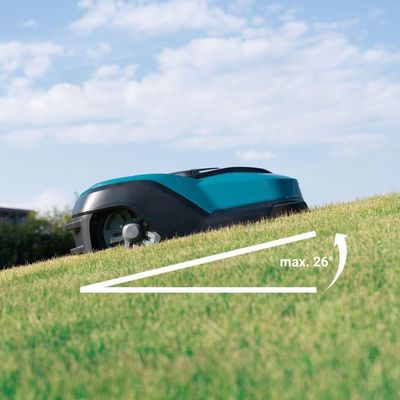 Robô Cortador De Grama A Bateria Makita Rm350d