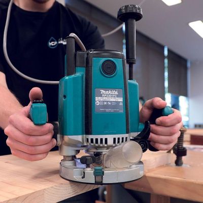 Tupia De Coluna 12 Mm Com Freio Eletrônico Rp2301fc02 Makita 110V