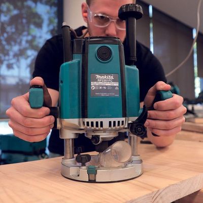 Tupia De Coluna 12 Mm Com Freio Eletrônico Rp2301fc02 Makita 110V