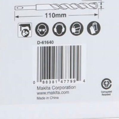 Brocas Sds Plus 8 X 160 Com 50 Peças Makita