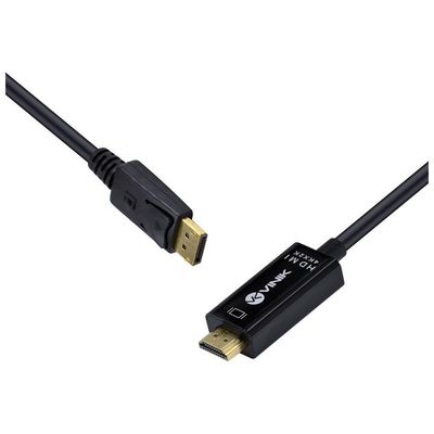 Cabo Displayport 1.3 Para Hdmi 2.0 4K 30Hz Ultra Hd 2 Metros - H20Dp13-2