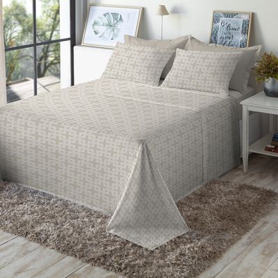 Jogo de Cama Casal 100% Algodão 200 Fios Fiori - 7755