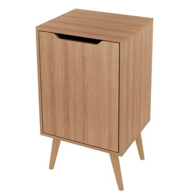 Balcão Gabinete para Banheiro Amêndoa 45cm com 1 Porta BN3641 Sem Cuba Tecnomobili