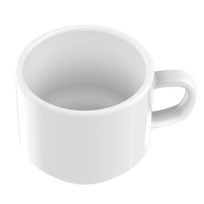 Conjunto Xícaras de Café com Pires em Porcelana 100ml Tramontina 12 Peças