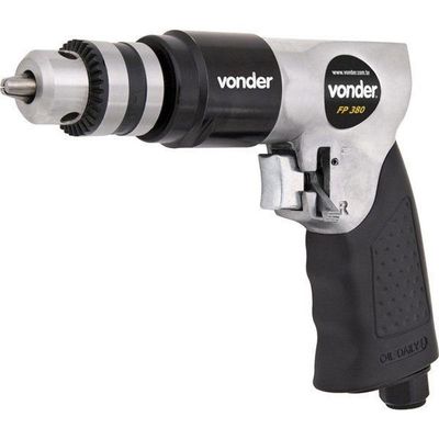 Furadeira 3-8 Pneumática Pistola 6pcm 1-4 Npt Fp380 Vonder