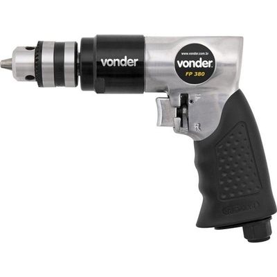 Furadeira 3-8 Pneumática Pistola 6pcm 1-4 Npt Fp380 Vonder