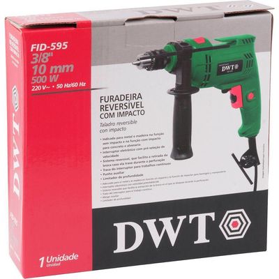 Furadeira Com Impacto 3-8'' Fid 595 Dwt 220V