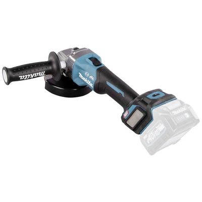 Esmerilhadeira Angular 125mm Sem Fio 40v Resistência Água Motor Bl Com Sistema Aws Ga029gz Makita