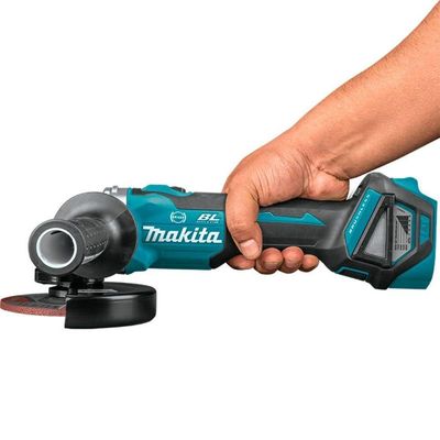 Esmerilhadeira Angular 125mm Sem Fio 18v 8500rpm Com Protetor Do Disco Punho Lateral Dga513z Makita