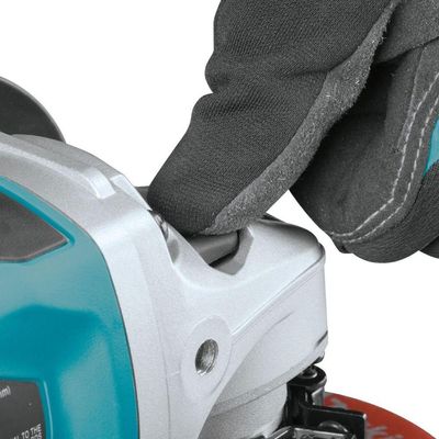 Esmerilhadeira Angular 125mm Sem Fio 18v 8500rpm Com Protetor Do Disco Punho Lateral Dga513z Makita