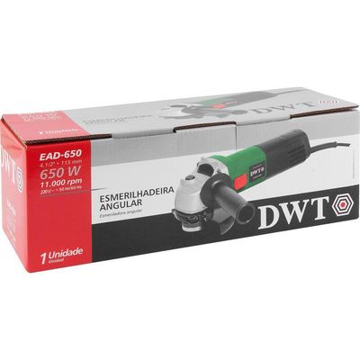 Esmerilhadeira Angular 4.1-2'' Ead650 Dwt 220V