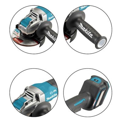 Esmerilhadeira Angular 125mm Sem Fio 40v Resistência Água Motor Bl Com Sistema Aws Ga047gz04 Makita