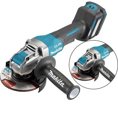 Esmerilhadeira Angular 125mm Sem Fio 40v Resistência Água Motor Bl Com Sistema Aws Ga047gz04 Makita