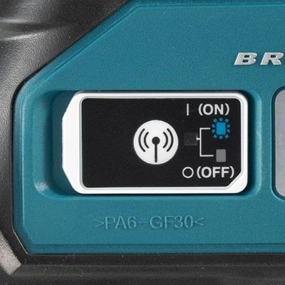 Esmerilhadeira Angular 125mm Sem Fio 40v Resistência Água Motor Bl Com Sistema Aws Ga041gz04 Makita