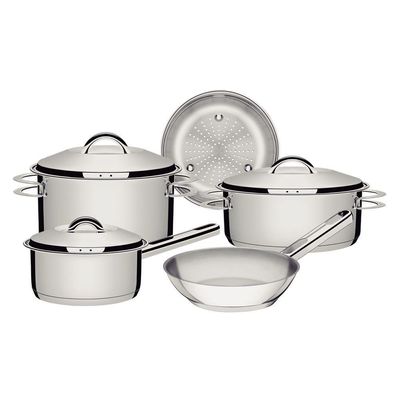 Jogo De Panelas Fundo Triplo Tramontina Solar 65510780 Inox