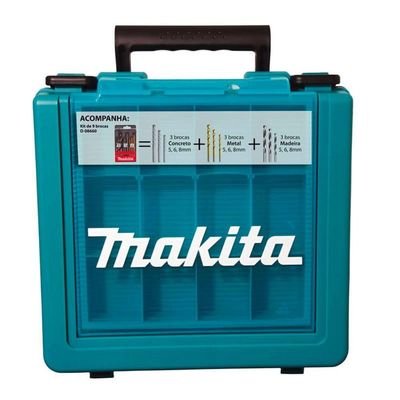 Furadeira De Impacto 760W 1-2'' Hp1640kx1 Makita 110V