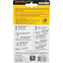 Cadeado Com Segredo 3 Algarismo Tsa Preto Vonder
