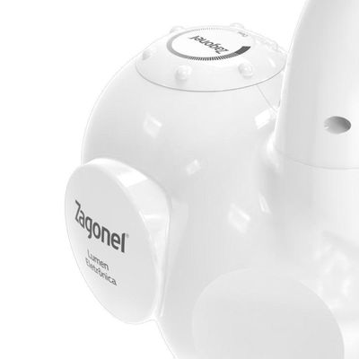Torneira Elétrica Zagonel Lumen De Parede Branca 220v 5500w