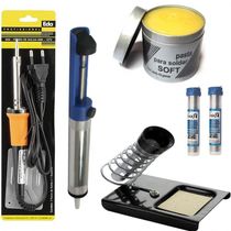 Kit Ferramentas Ferro Voltagem 220v 30w