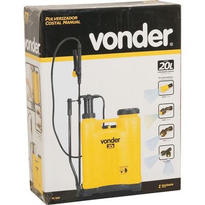 Pulverizador Costal Agrícola 20 Litros Pc 020 - Vonder