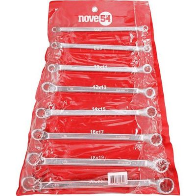Jogo Chave Estrela 6-22mm Com 8 Peças Estojo Plástico Nove54