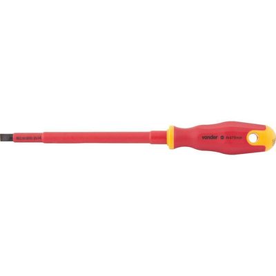 Chave Fenda 5,5x125mm Vde Cromo Vanádio Isolado 1000v Vonder