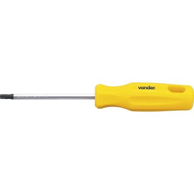 Chave Torx T-27 Com Cabo Reto Cromo Vanádio - Vonder