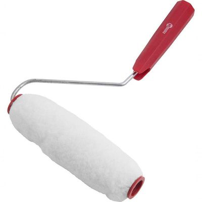 Rolo Para Pintura Lã De Carneiro 15cm Com Suporte - Nove54