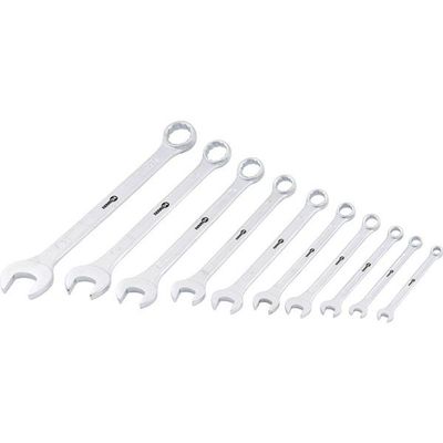 Jogo Chave Combinada 6-22mm Aço Carbono Com 10 Peças Suporte