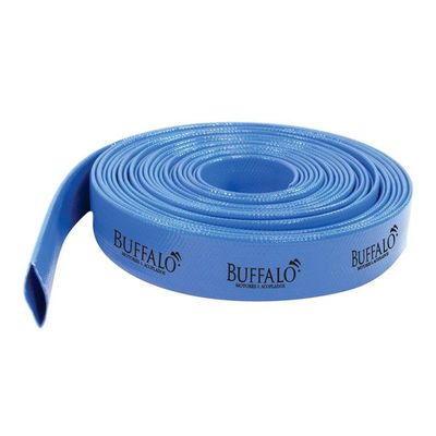 Mangueira Chata Pvc 2'' 6bar Parairrigação Com50 Metros Buffalo