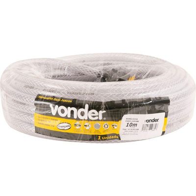 Mangueira Jardim 7-16 Transparente Trancada 10 Met Vonder