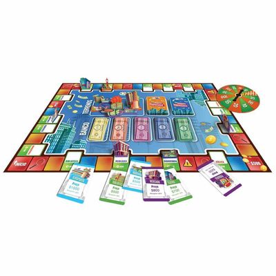 Jogo De Tabuleiro O Pequeno Empresário - 263 Peças