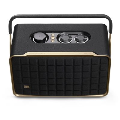 Caixa de Som Portátil JBL Authentics 300 com Alça, Bluetooth e Wi-Fi 100W RMS - Preta