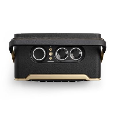 Caixa de Som Portátil JBL Authentics 300 com Alça, Bluetooth e Wi-Fi 100W RMS - Preta