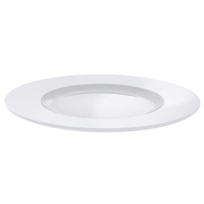 Conjunto com 6 Pratos Rasos Tramontina Maria Augusta em Porcelana 27 cm - Branco