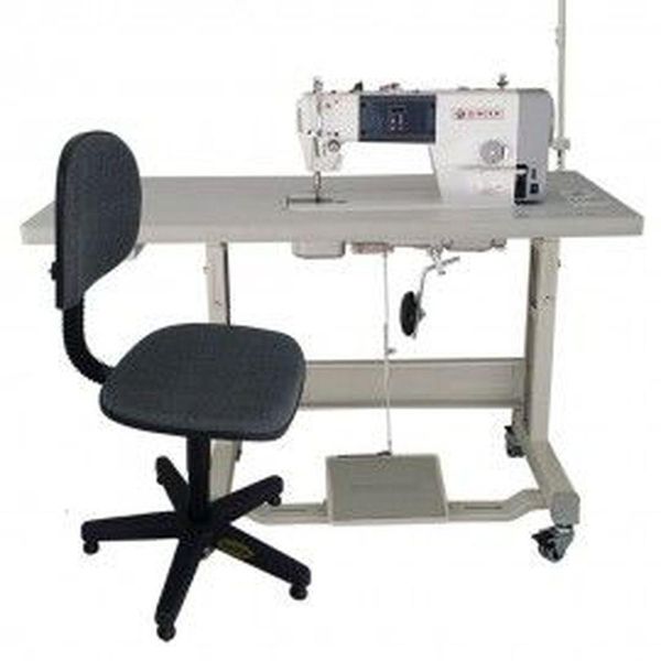 Reta Industrial Singer Corte De Linha 114g-20+cadeira-110v 110v