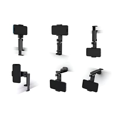 Suporte de Celular para Mesa 360° Dobrável - Ajustável - Base Antiderrapante