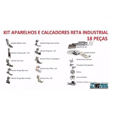 Reta Jack F4 + Kit Calcadores 19 Peças Voltagem:110v 110v