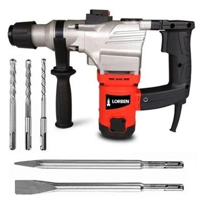 Martelete Rompedor Demolidor 1350w Com Maleta 110v Lorben 110v