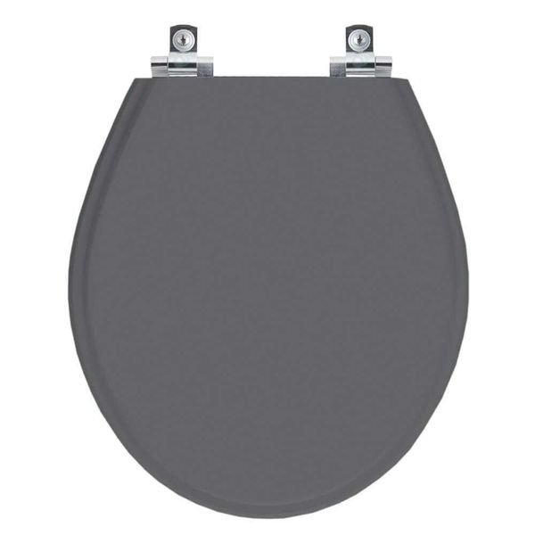 Assento Sanitário Soft Close Carina Cinza Quartzo Para Vaso Ideal Standard