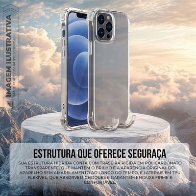 Capa case capinha para iPhone 12 - Lybrid - Transparente - Gshield