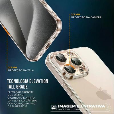 Capa case capinha para iPhone 17 - Crystal Slim - NÃO AMARELA - Gshield